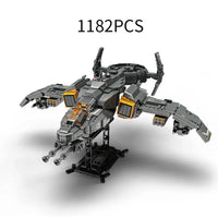Thumbnail for Building Blocks Technic MOC Science Fiction Phantom Attack Aircraft Bricks Toys - 1
