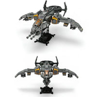Thumbnail for Building Blocks Technic MOC Science Fiction Phantom Attack Aircraft Bricks Toys Construction Set Toys - 3