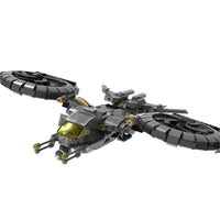 Thumbnail for Building Blocks Technic MOC Science Fiction Raptor Attack Aircraft Bricks Toys - 1